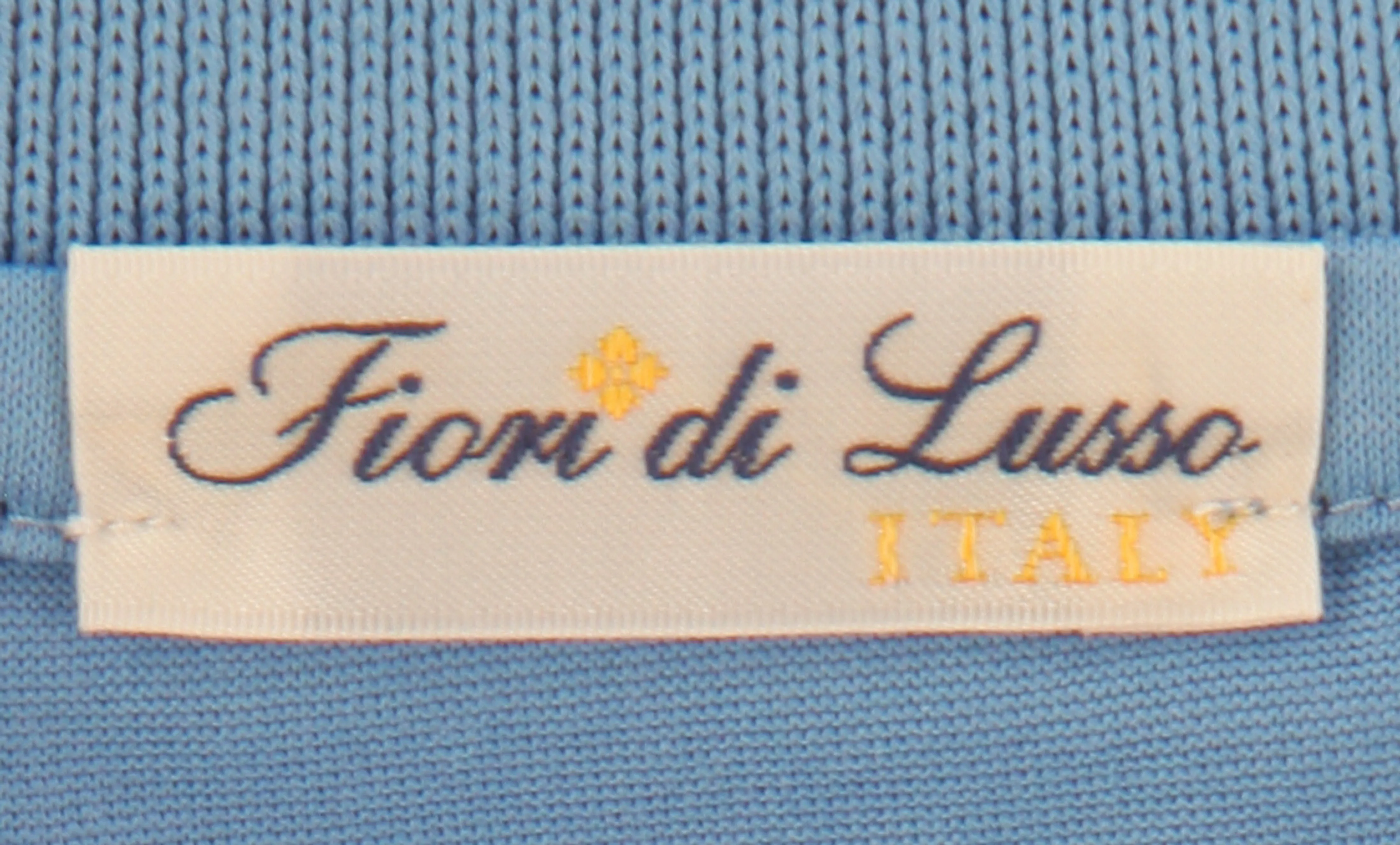 Fiori Di Lusso Light Blue Polo