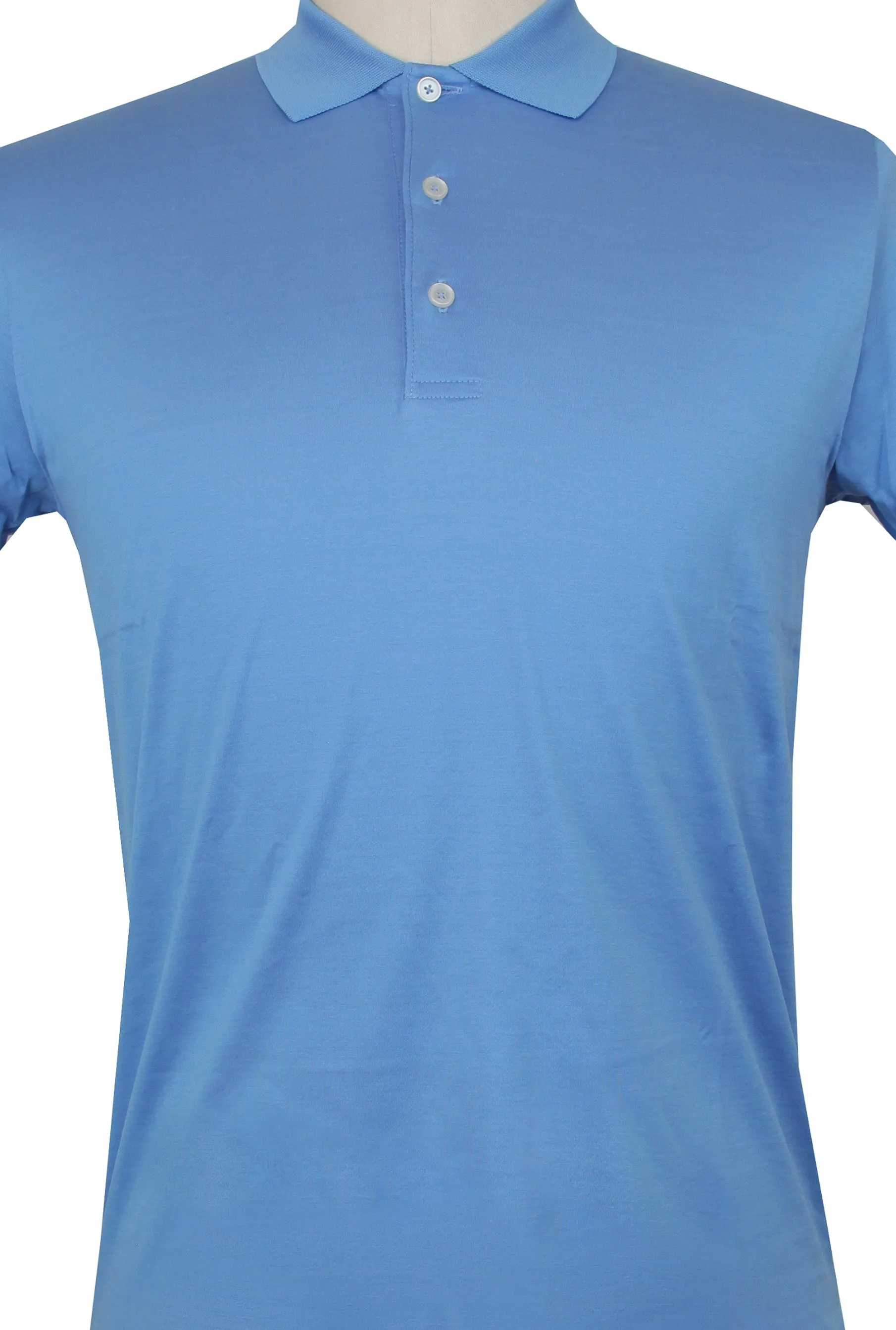 Fiori Di Lusso Light Blue Polo