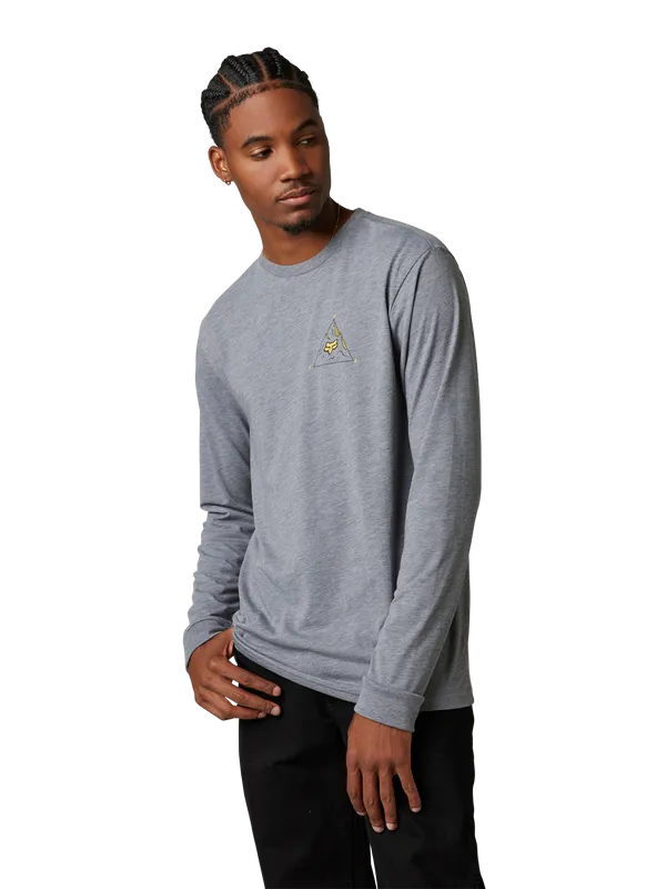 Fox Tech Longsleeve Finisher heather graphite