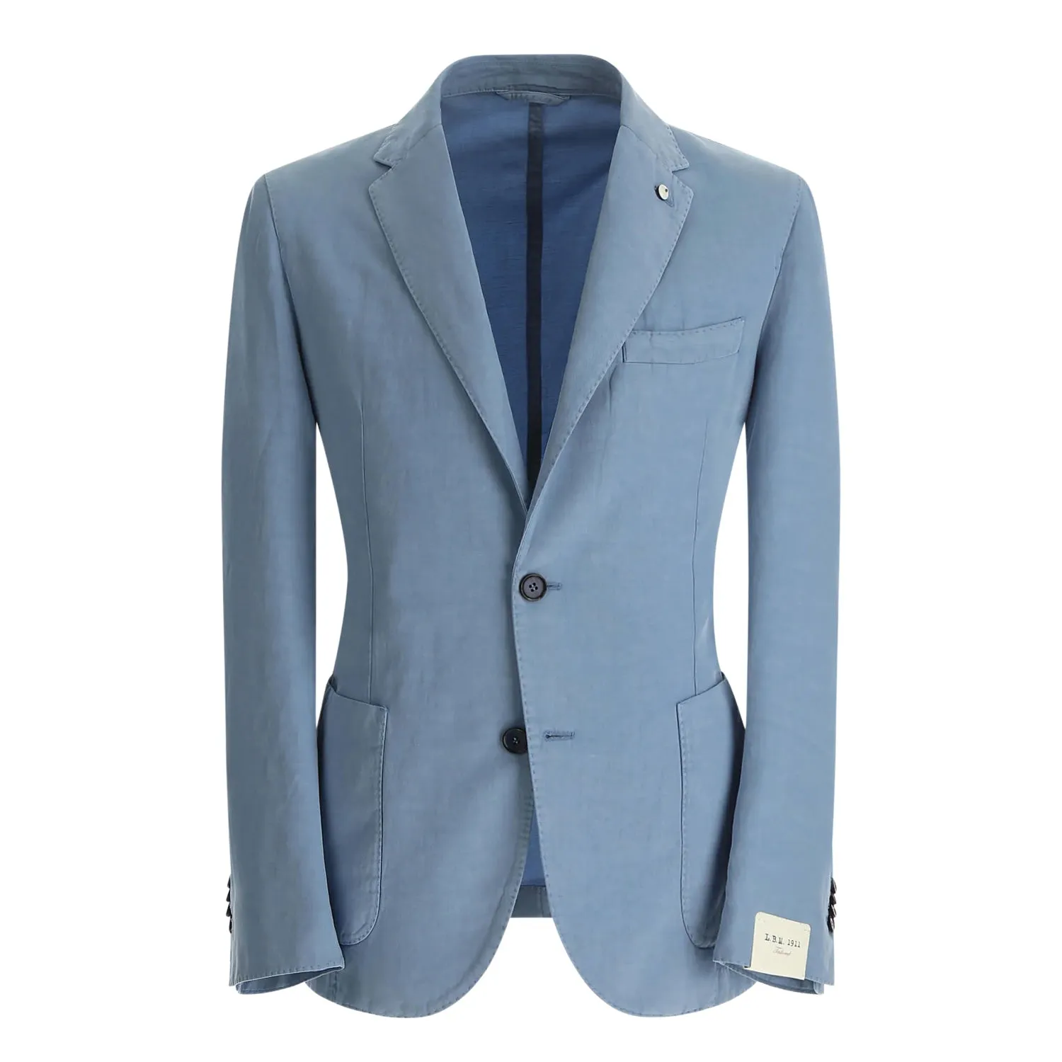 Garment-dyed JACK jacket - powder blue