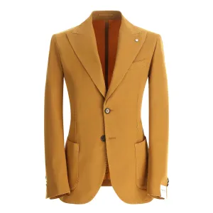 Garment-dyed STEVE jacket - ochre