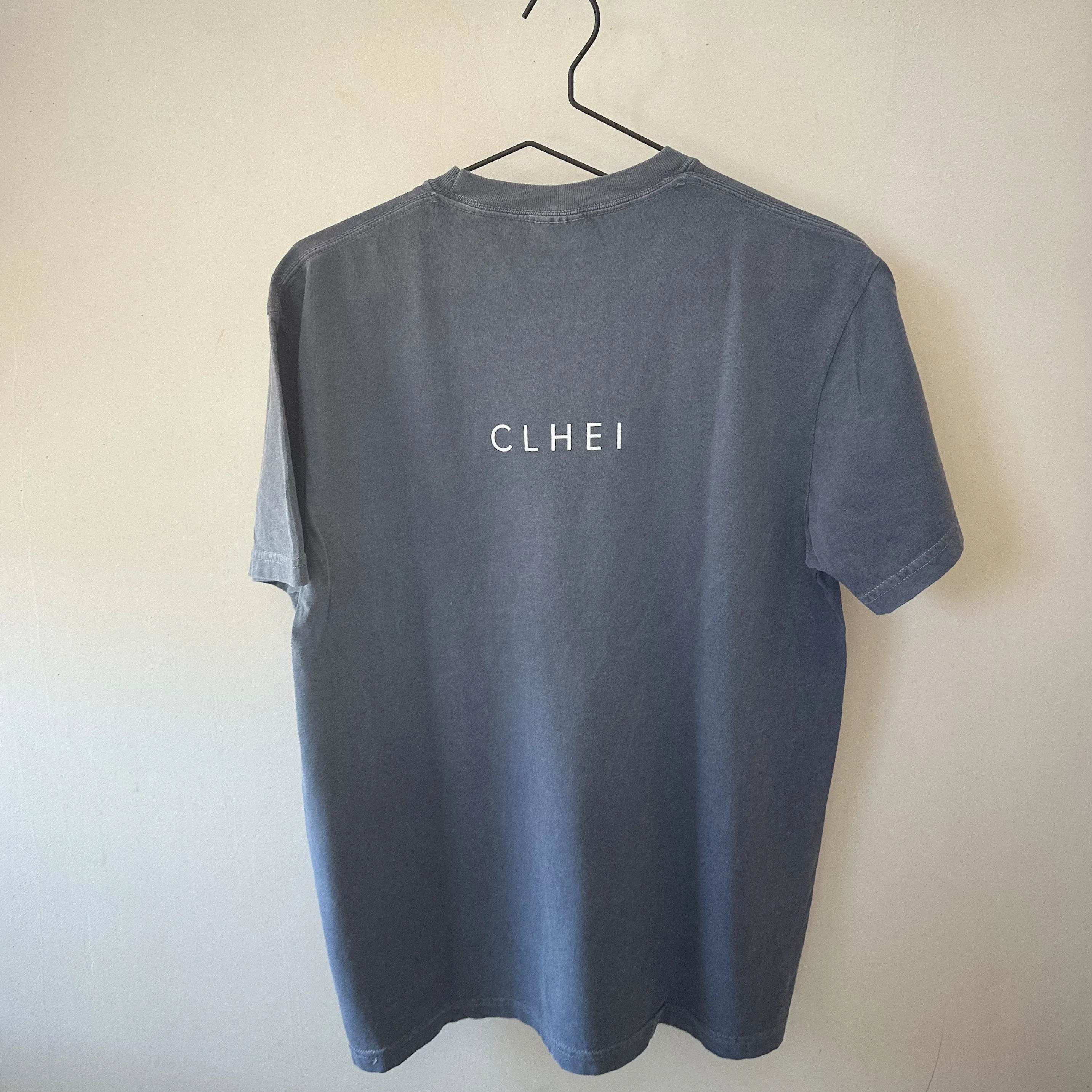 Garment Dyed Tee Denim - for him