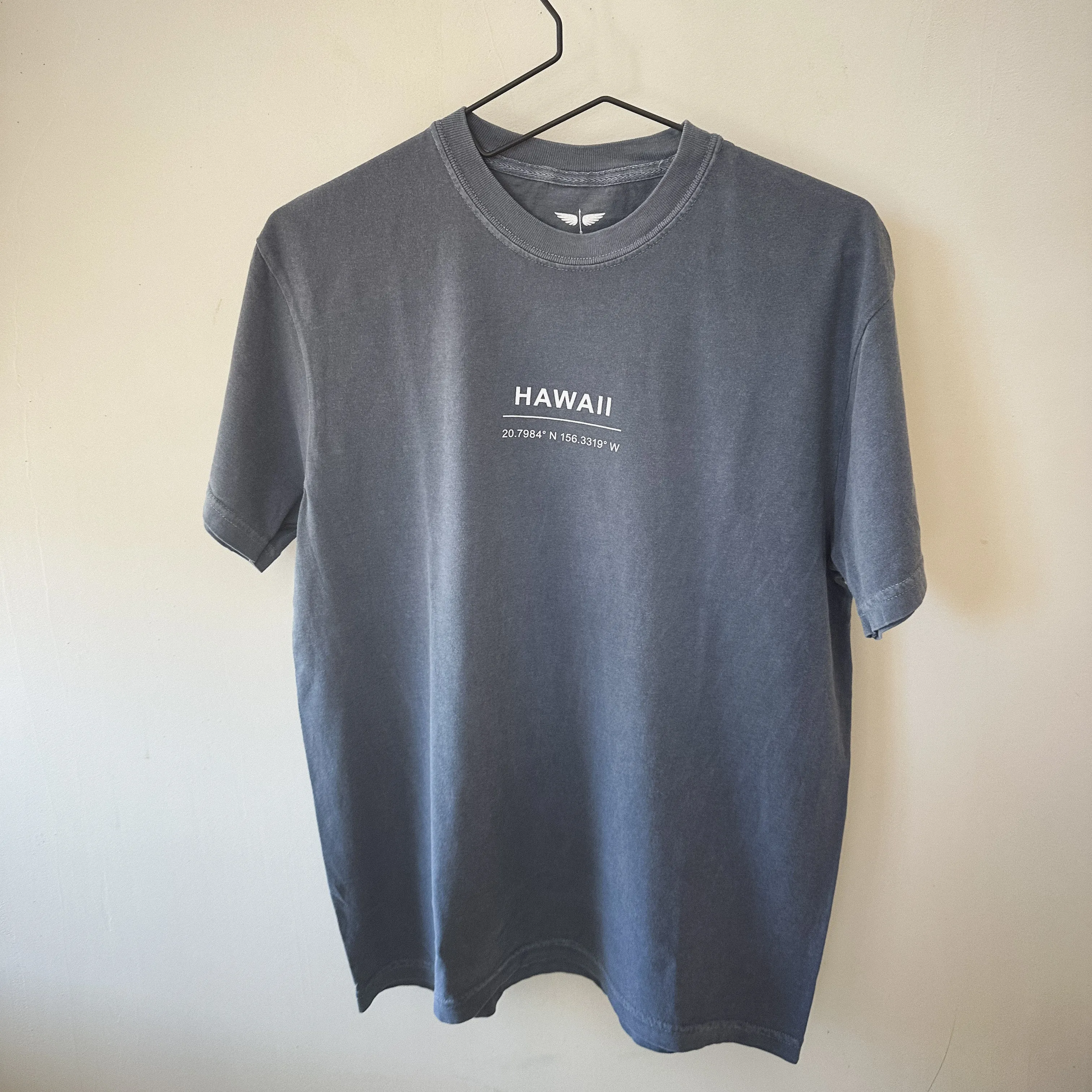 Garment Dyed Tee Denim - for him