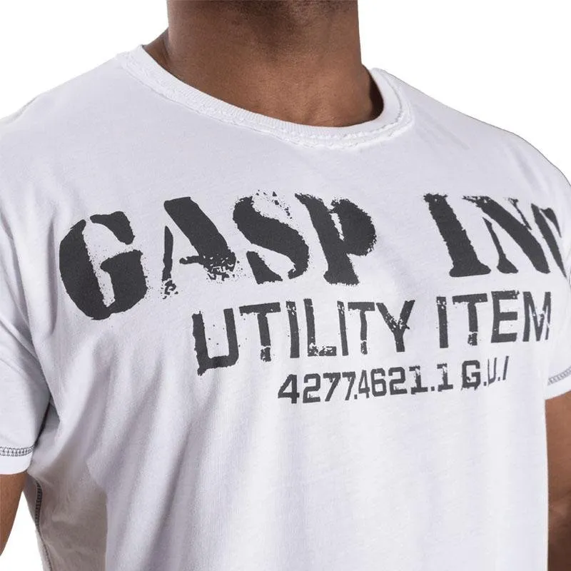 GASP Basic Utility Tee - White