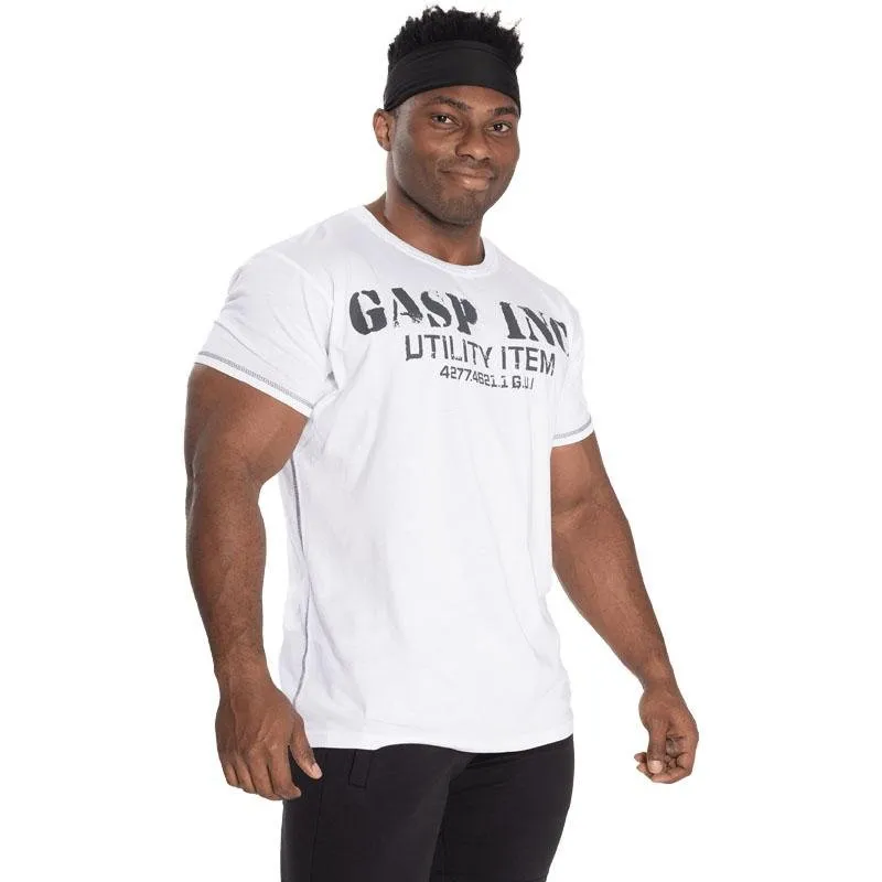 GASP Basic Utility Tee - White