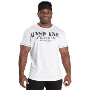 GASP Basic Utility Tee - White