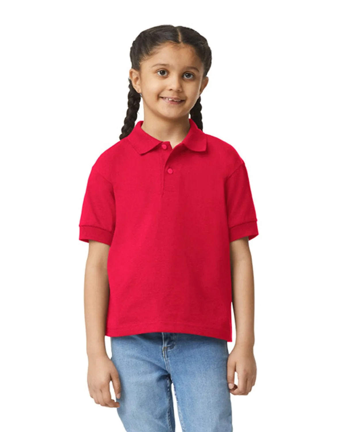 Gildan DryBlend Youth 50/50 Jersey Polo Shirt