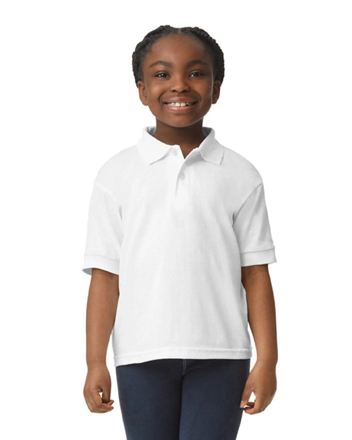 Gildan DryBlend Youth 50/50 Jersey Polo Shirt