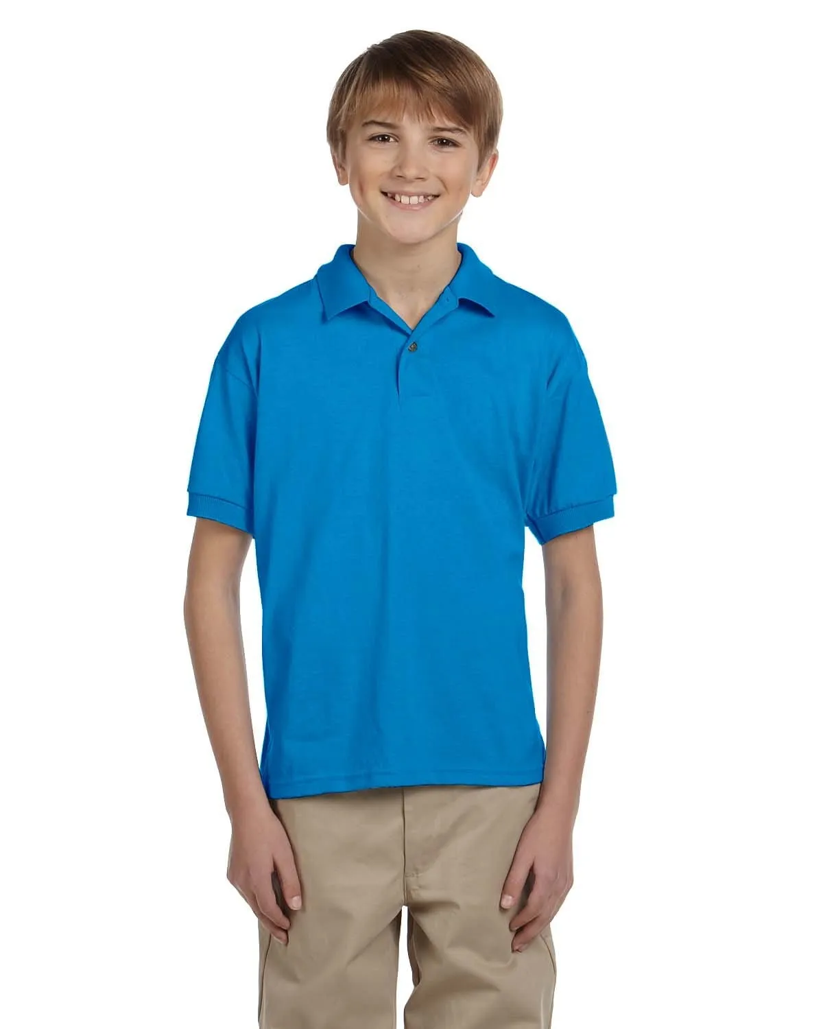 Gildan DryBlend Youth 50/50 Jersey Polo Shirt