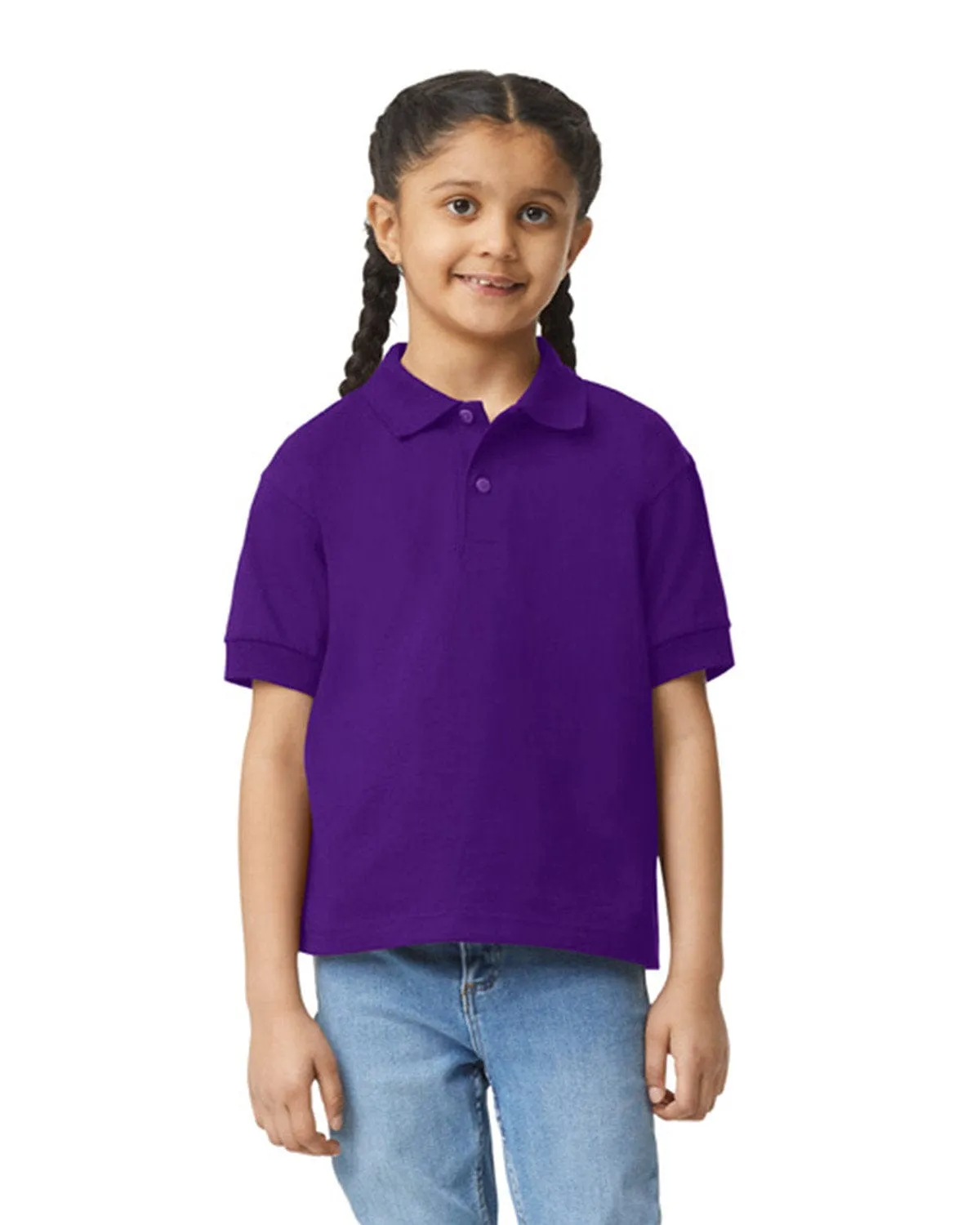 Gildan DryBlend Youth 50/50 Jersey Polo Shirt