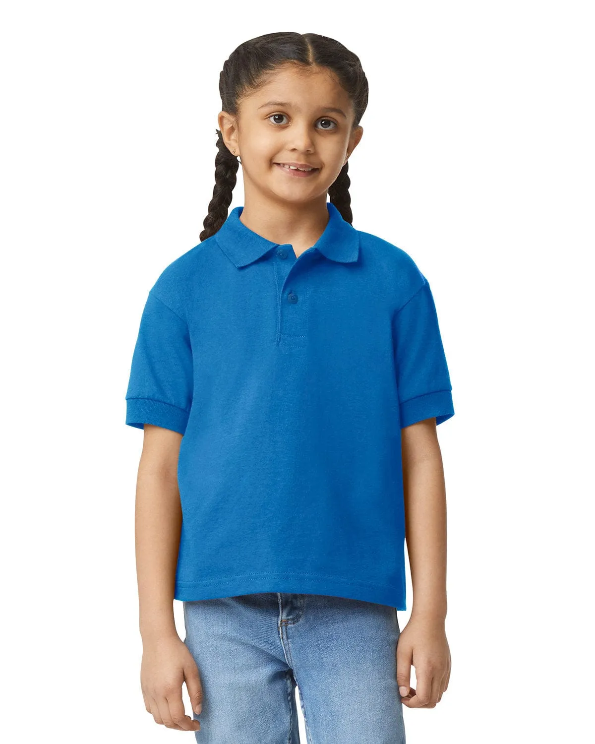 Gildan DryBlend Youth 50/50 Jersey Polo Shirt