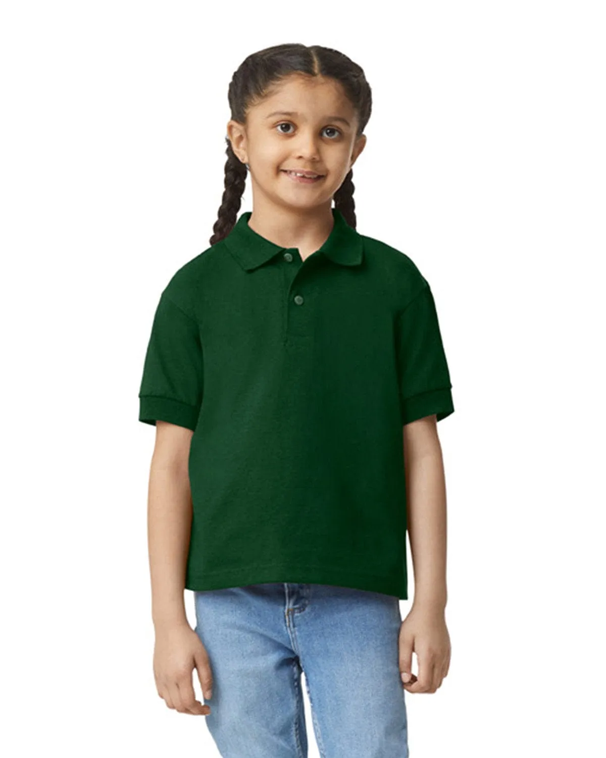Gildan DryBlend Youth 50/50 Jersey Polo Shirt