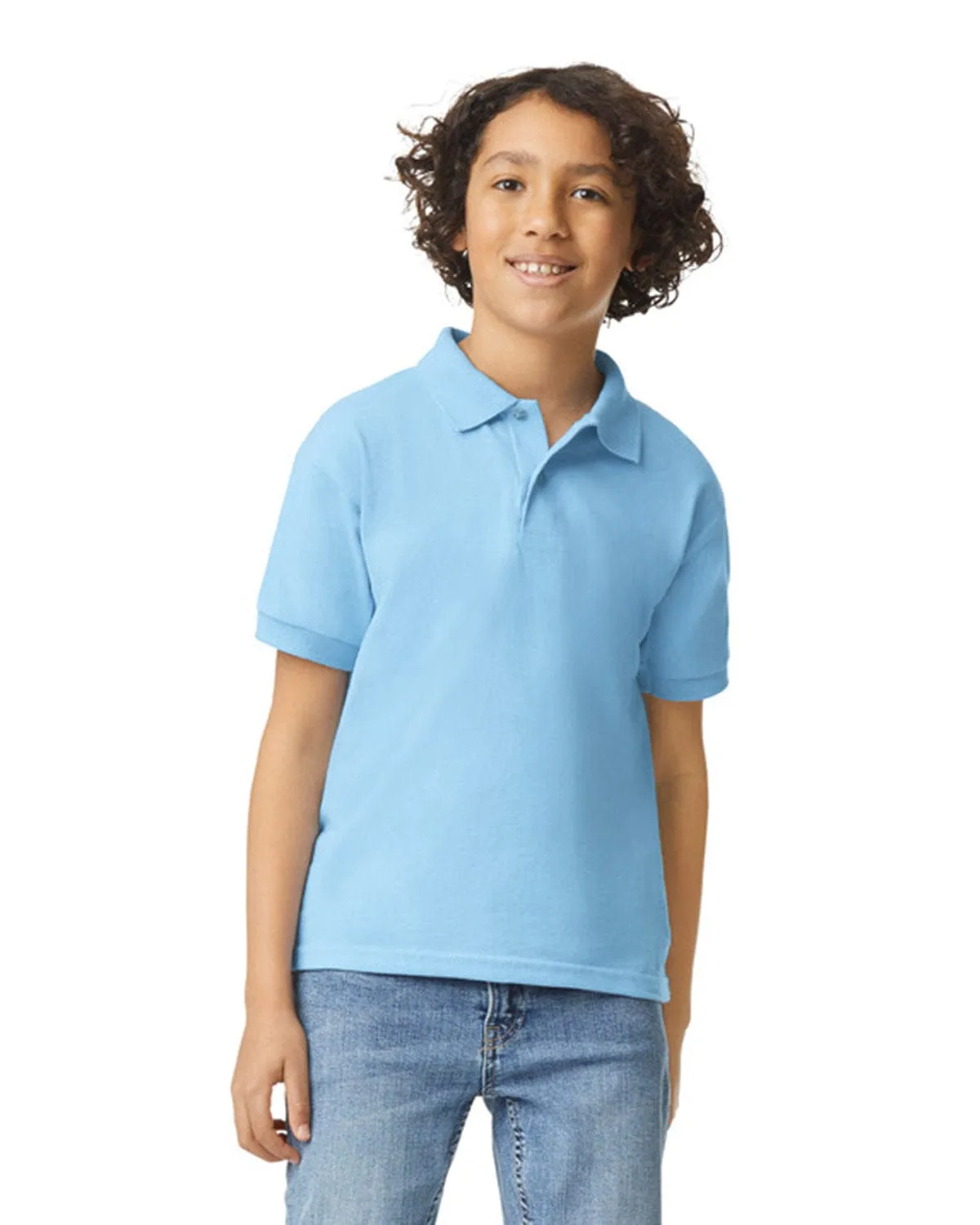 Gildan DryBlend Youth 50/50 Jersey Polo Shirt