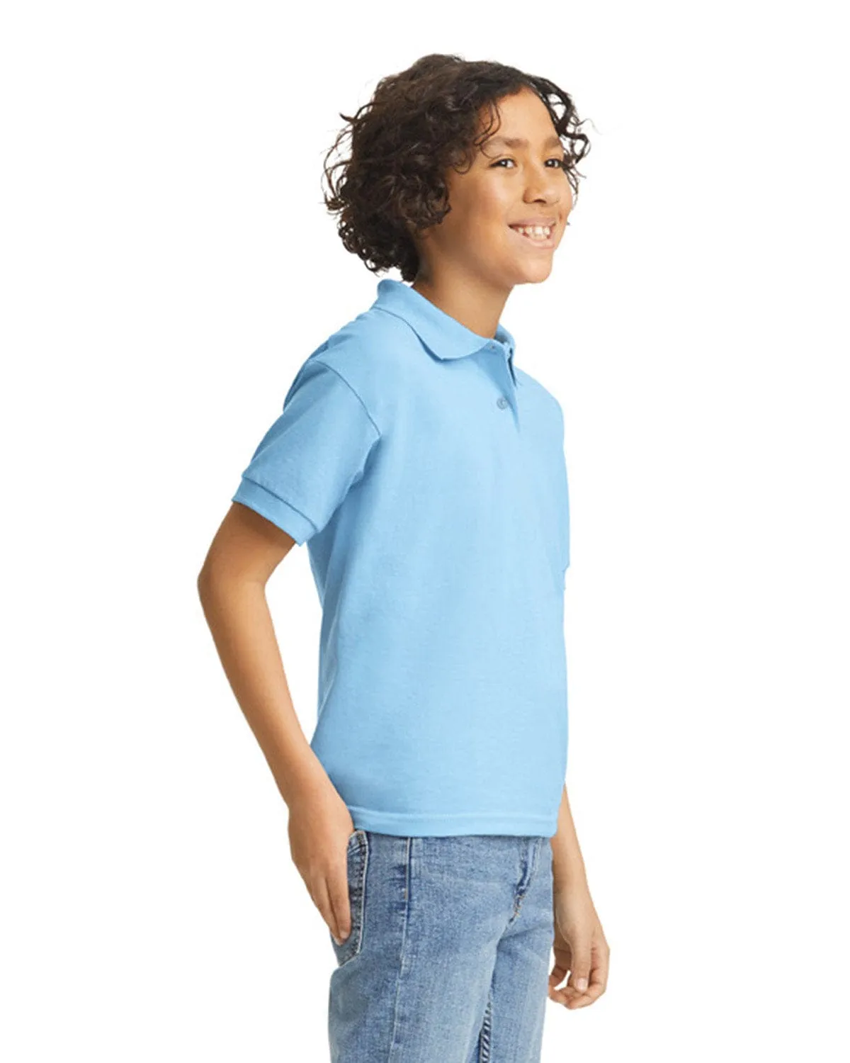 Gildan DryBlend Youth 50/50 Jersey Polo Shirt