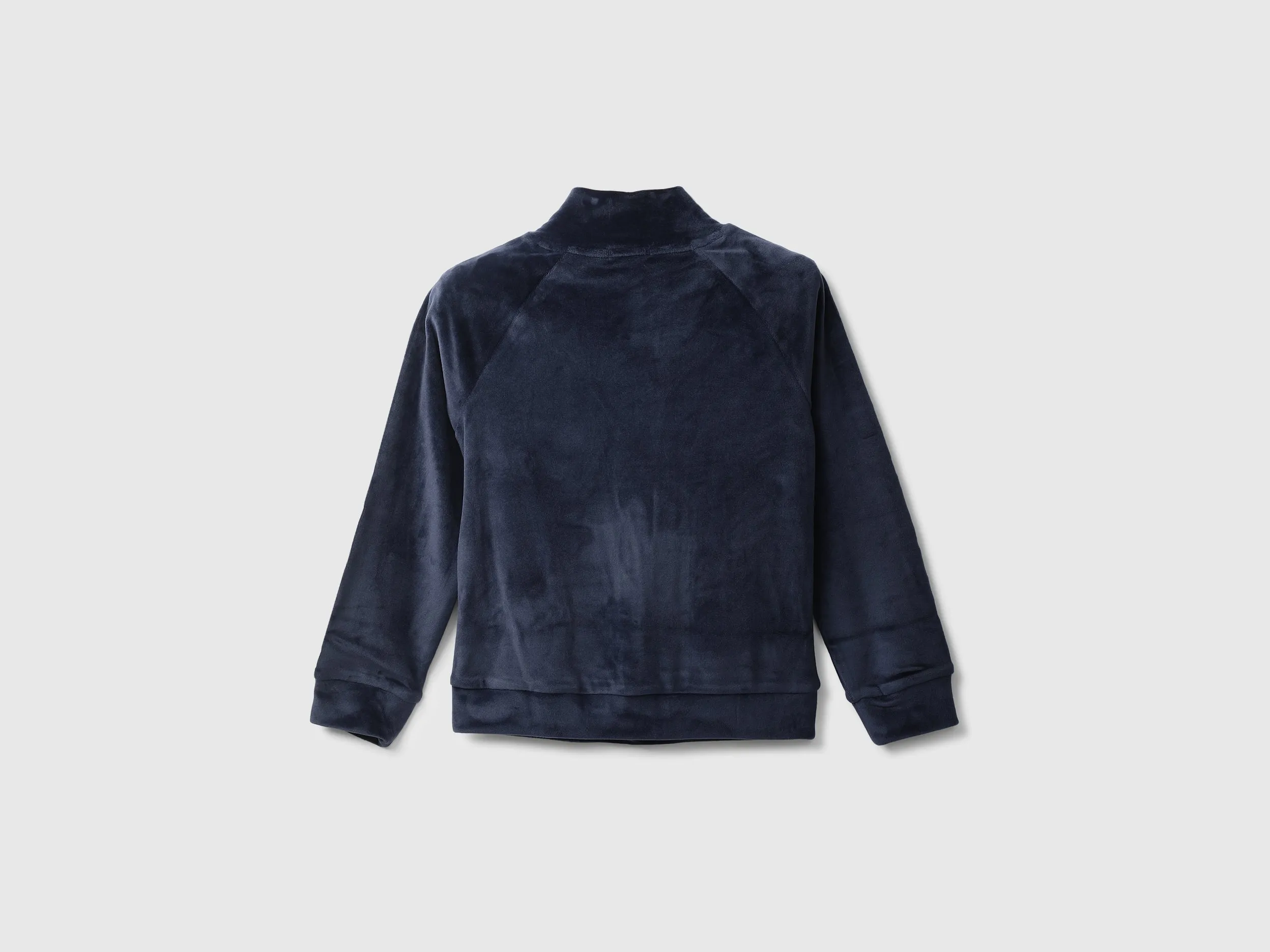 Girls Brand Logo High Neck Sweatshirt