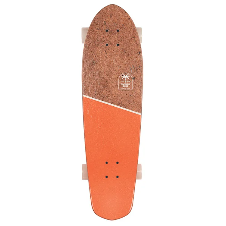 Globe Big Blazer Coconut/Mandarin Complete Skateboard Cruiser 9.125" x 32"