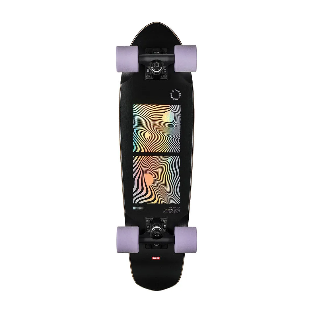 Globe Blazer - Black/Purple 26"