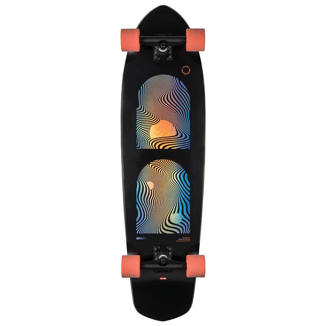 Globe Blazer XL Cruiser - Black/Orange