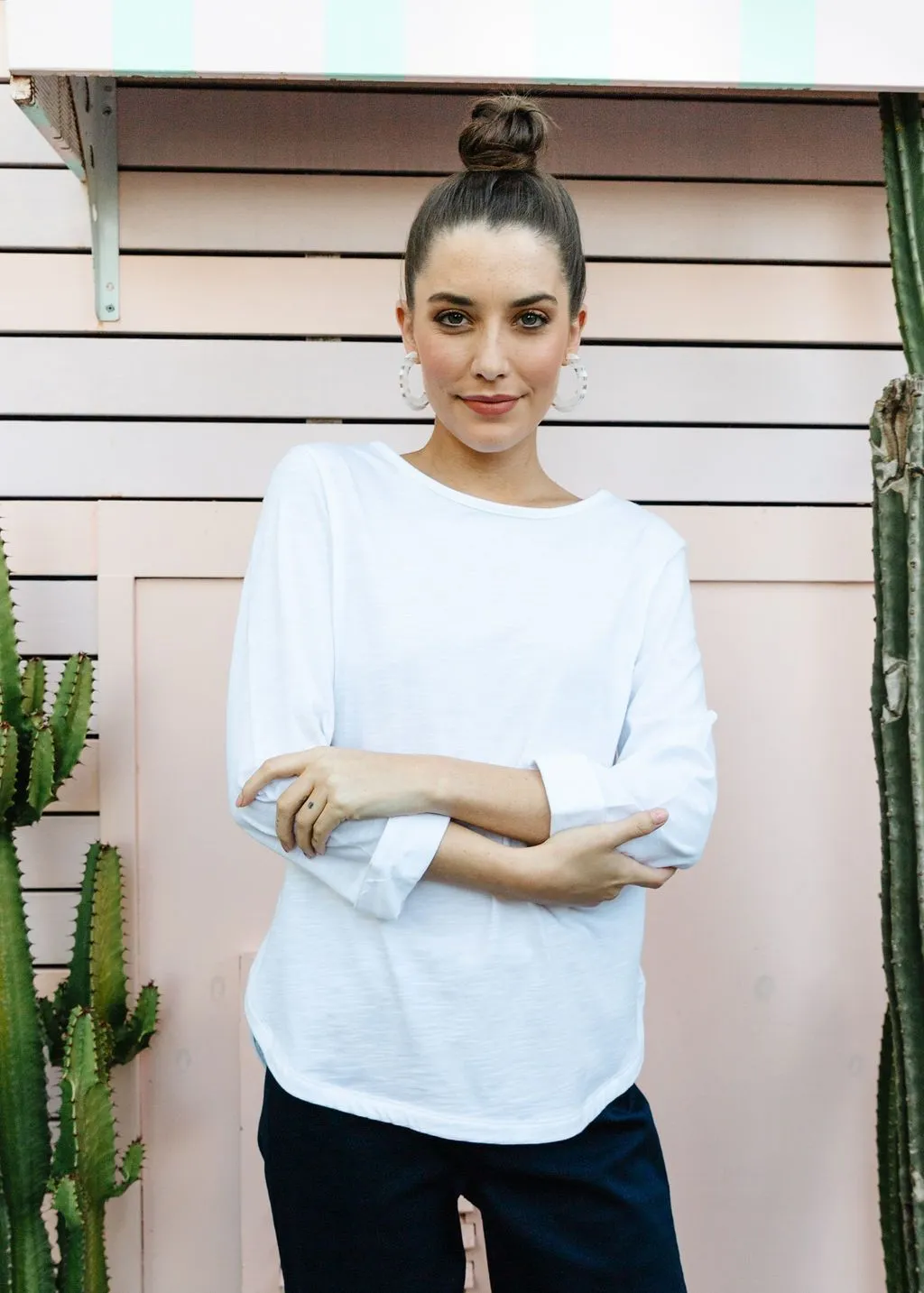 Goondiwindi Cotton 100% Cotton 3/4 Sleeve Tee Shirt - 2 Colours