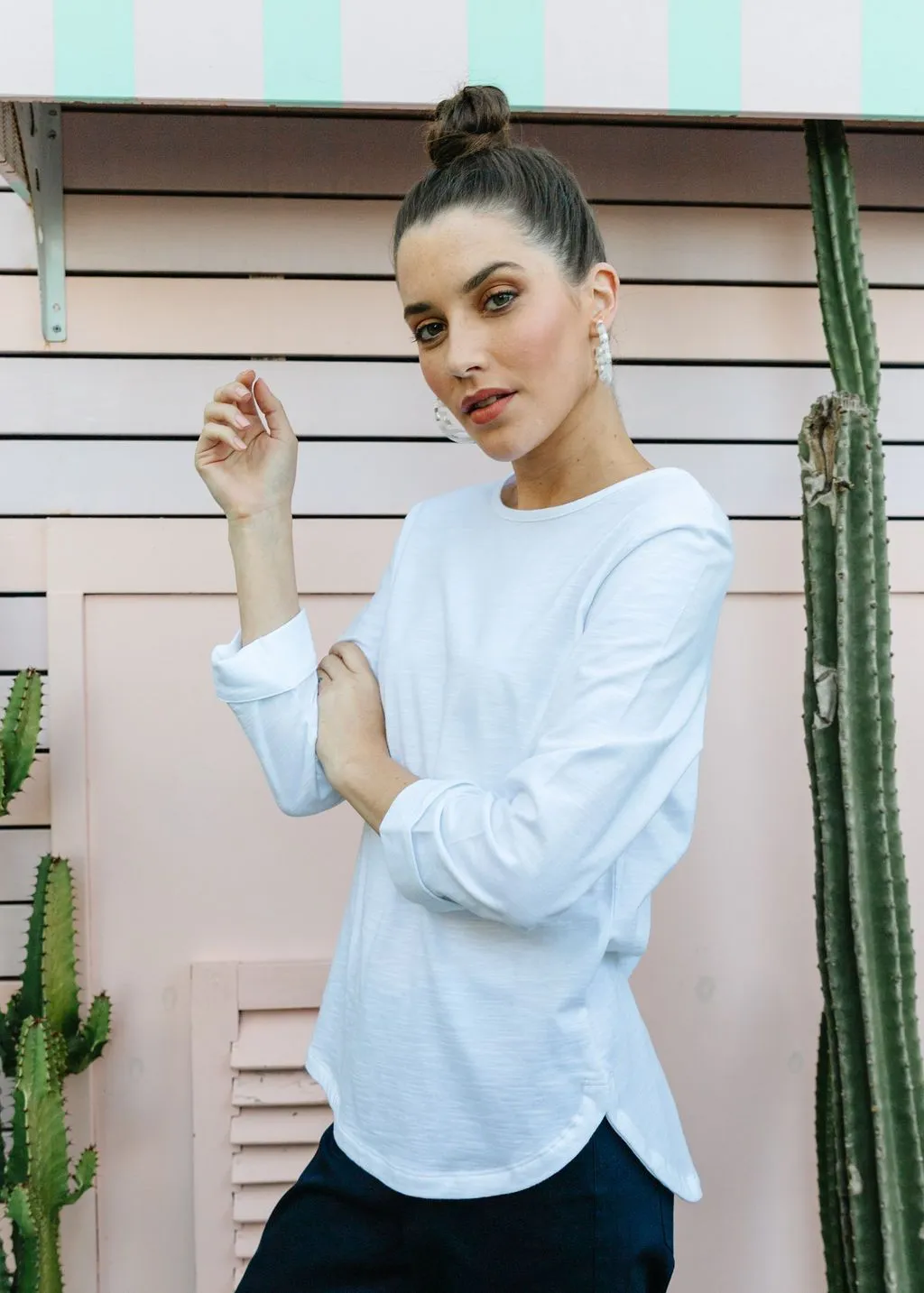 Goondiwindi Cotton 100% Cotton 3/4 Sleeve Tee Shirt - 2 Colours