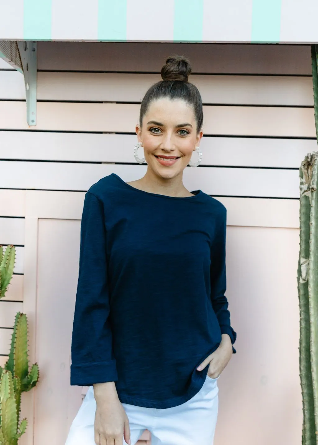 Goondiwindi Cotton 100% Cotton 3/4 Sleeve Tee Shirt - 2 Colours
