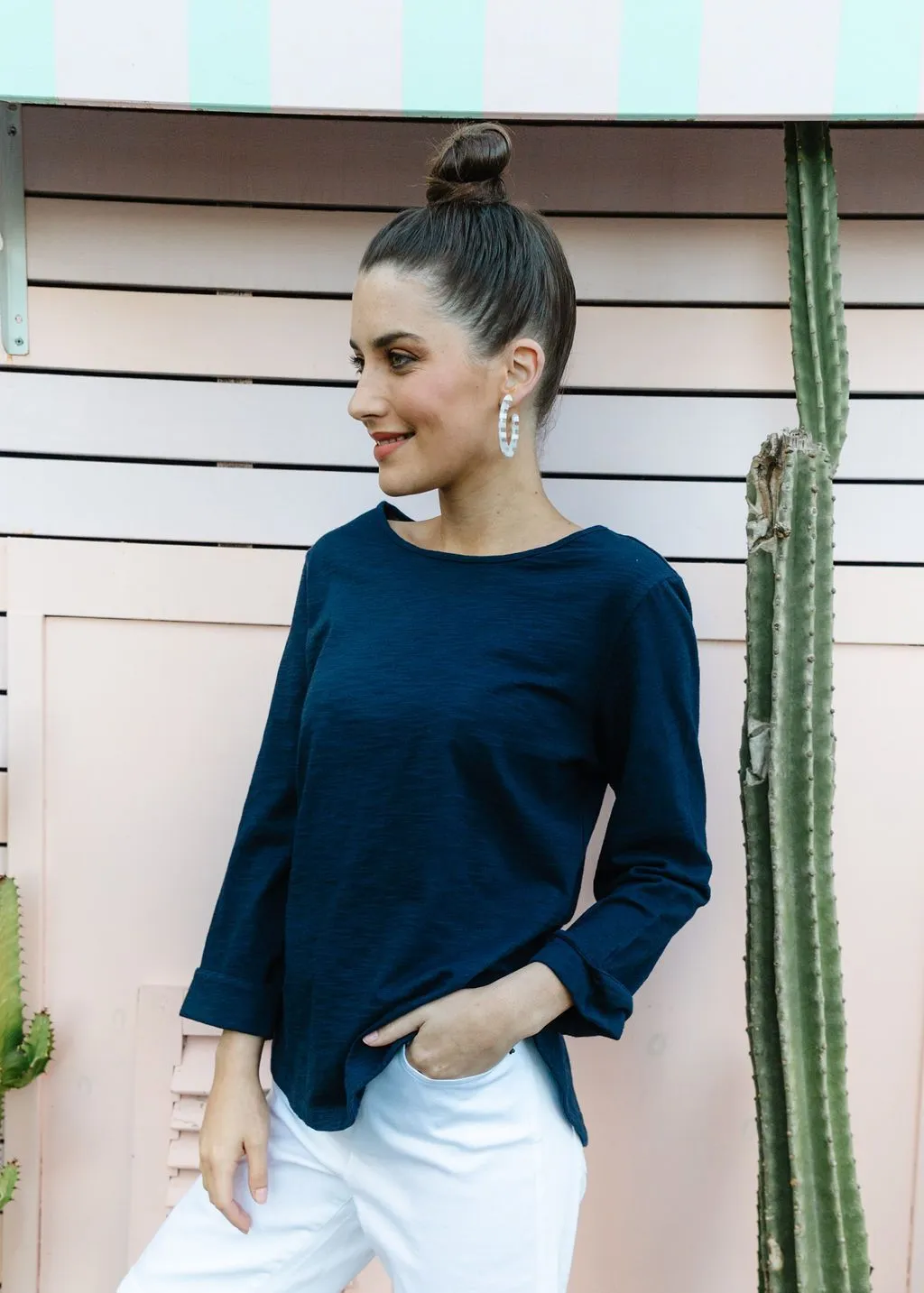 Goondiwindi Cotton 100% Cotton 3/4 Sleeve Tee Shirt - 2 Colours