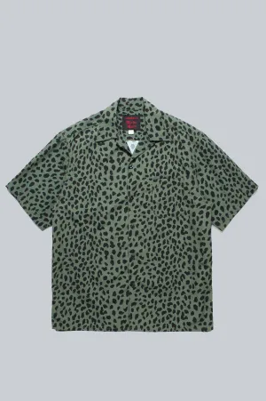 GRAMICCI X WACKO MARIA OPEN COLLAR SHIRT KHAKI