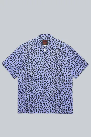 GRAMICCI X WACKO MARIA OPEN COLLAR SHIRT PURPLE