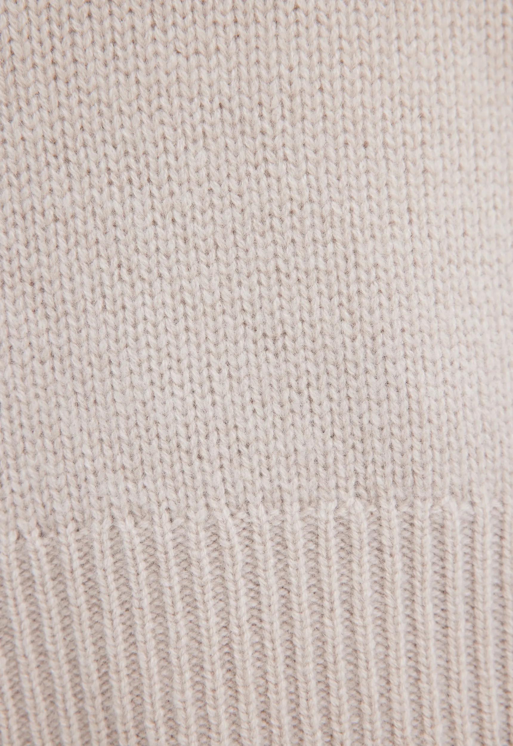 Grayson Cashmere Sweater - Flaxen Beige