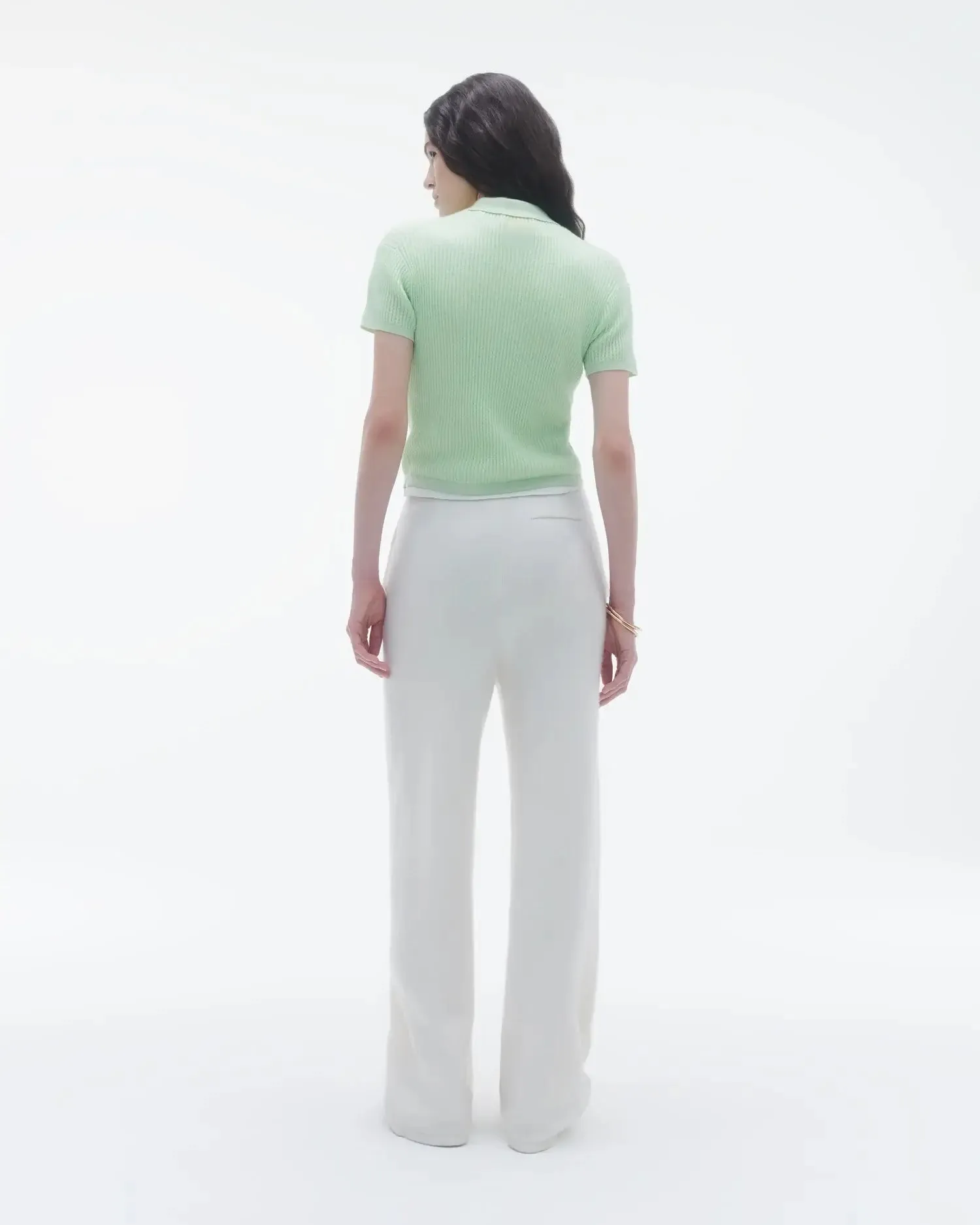 Guest in Residence - Shrunken Polo in Mint