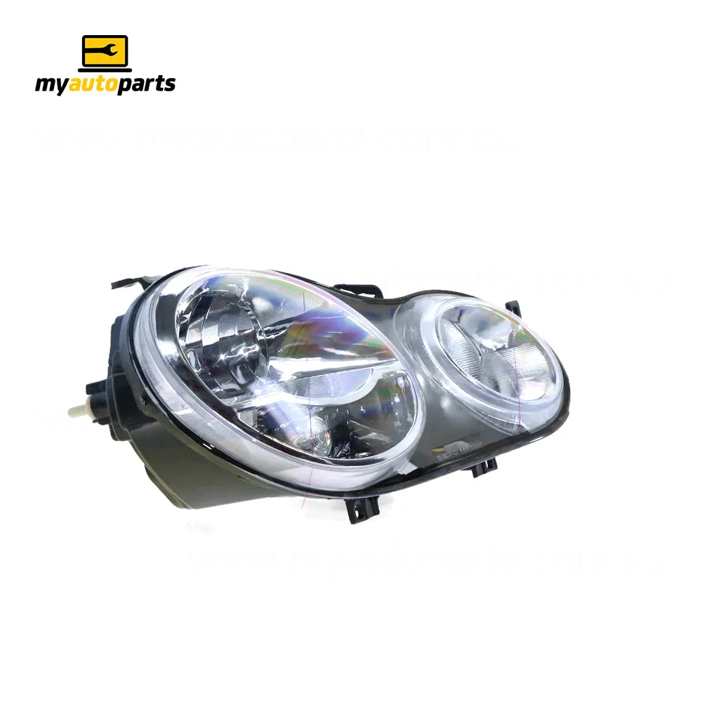 Halogen Electric Adjust Head Lamp Drivers Side Certified Suits Volkswagen Polo 9N 2002 to 2005