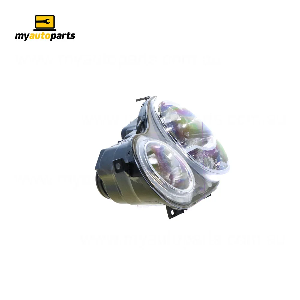 Halogen Electric Adjust Head Lamp Passenger Side Certified Suits Volkswagen Polo 9N 2002 to 2005