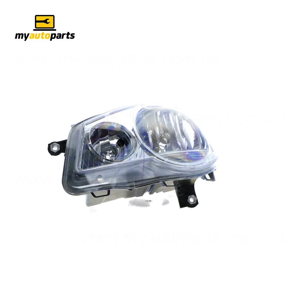 Halogen Head Lamp Passenger Side Certified Suits Volkswagen Polo 9N 2005 to 2010