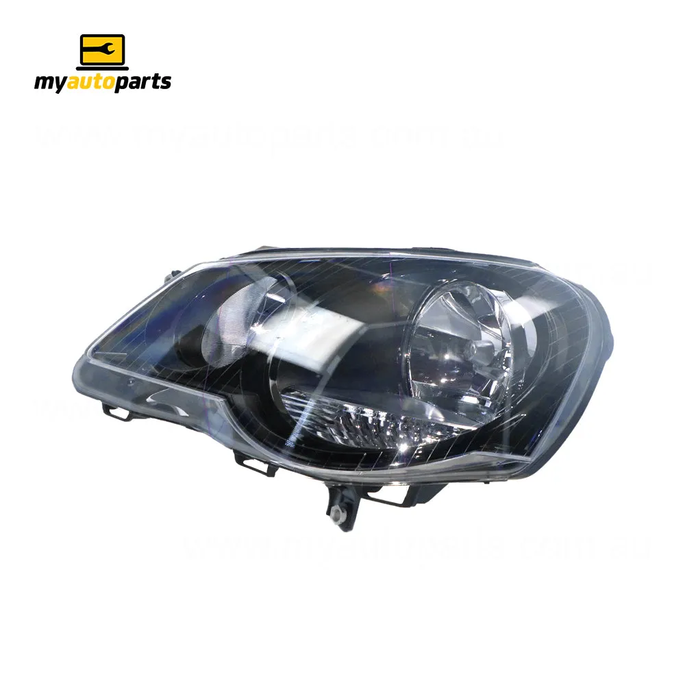 Halogen Head Lamp Passenger Side Certified Suits Volkswagen Polo GTi 9N 3 Door 2005 to 2010