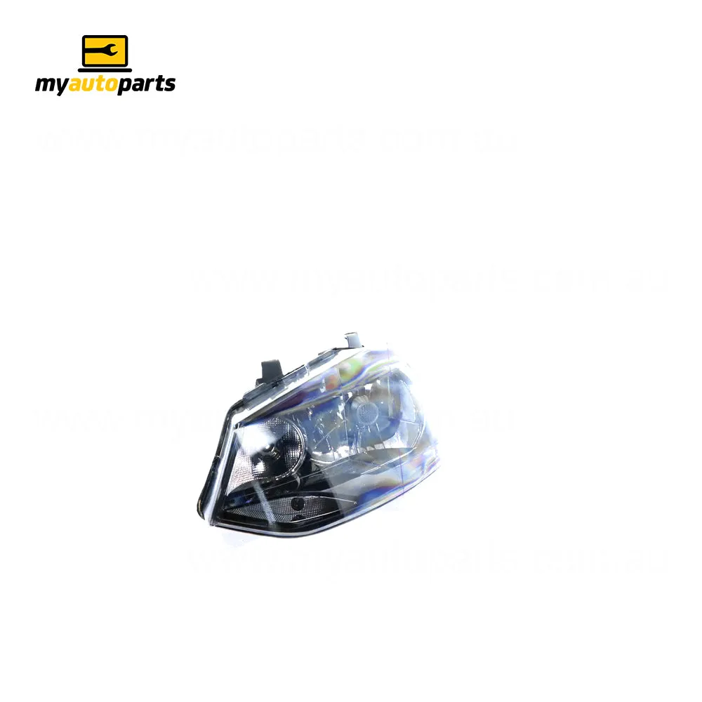 Halogen Head Lamp Passenger Side Certified Suits Volkswagen Polo Trendline 6R 2010 to 2014