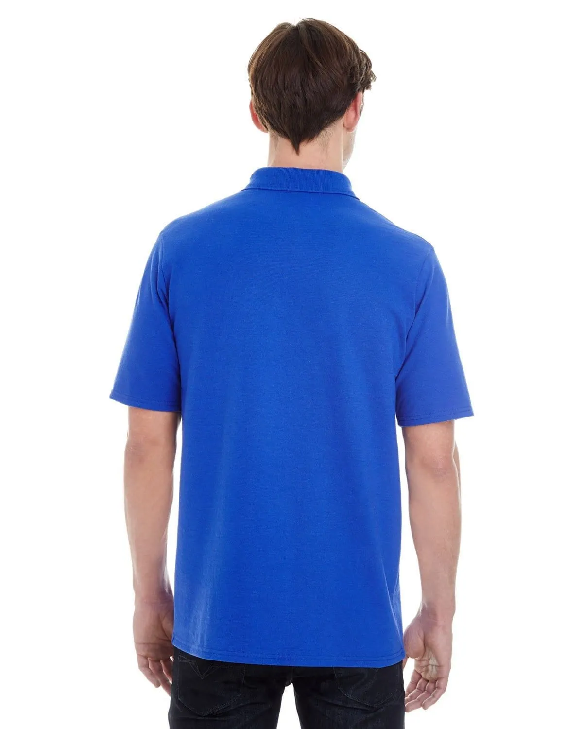 Hanes Mens X-Temp Pique Polo Shirt with Fresh IQ