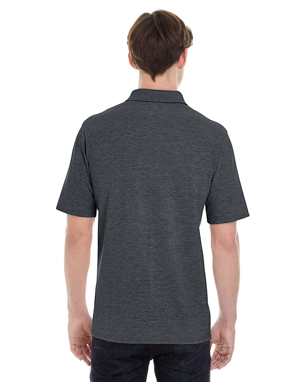 Hanes Mens X-Temp Pique Polo Shirt with Fresh IQ