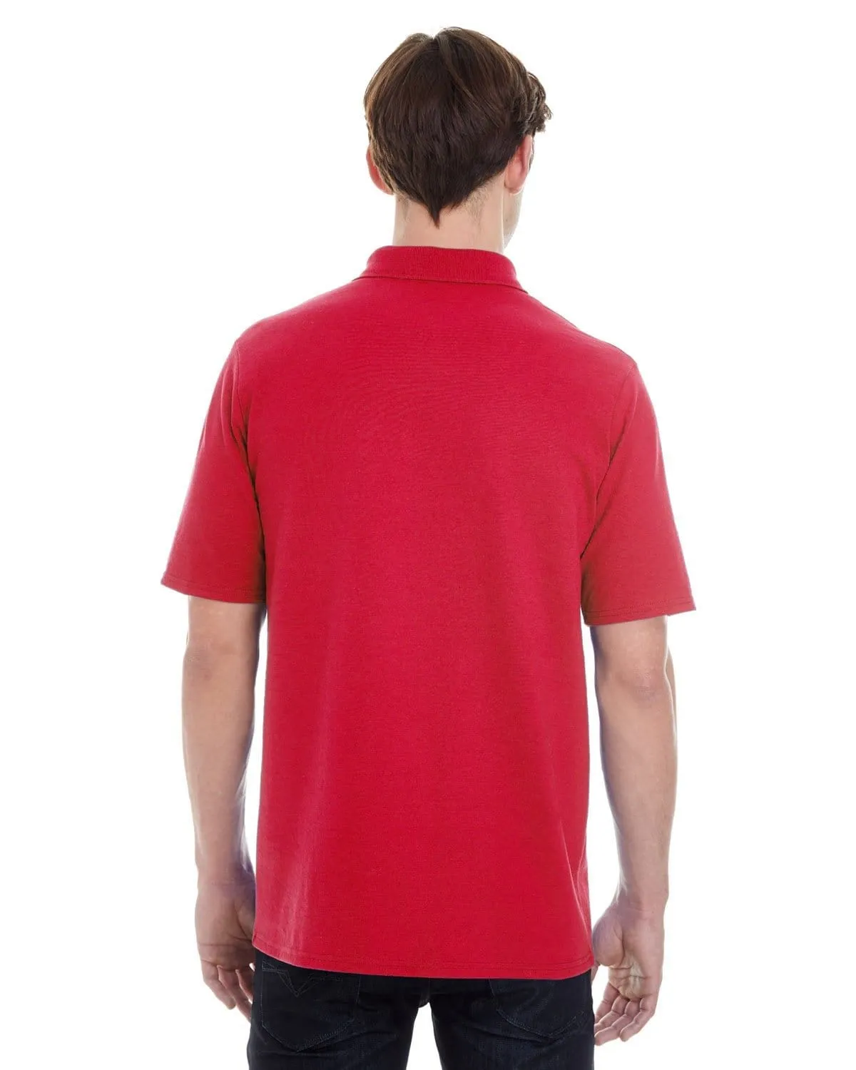 Hanes Mens X-Temp Pique Polo Shirt with Fresh IQ