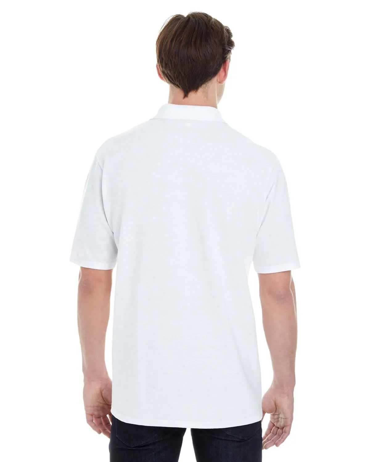 Hanes Mens X-Temp Pique Polo Shirt with Fresh IQ