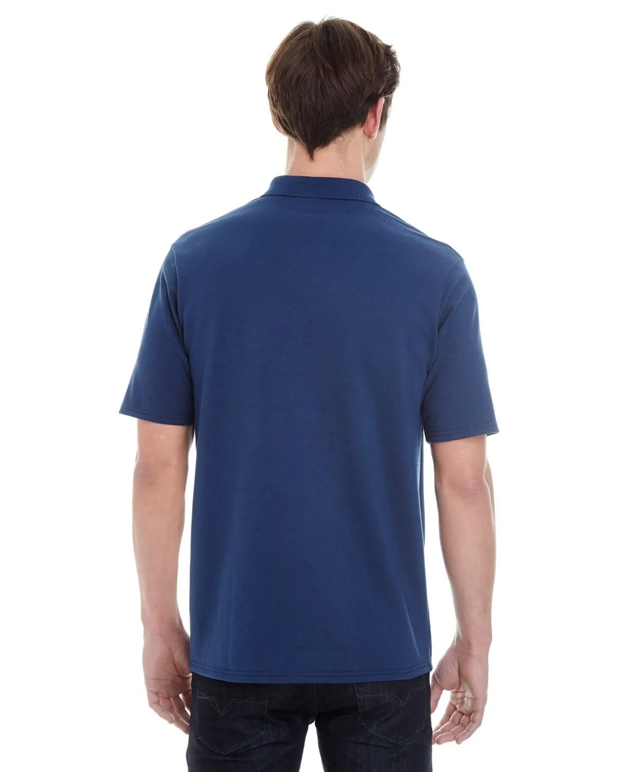 Hanes Mens X-Temp Pique Polo Shirt with Fresh IQ
