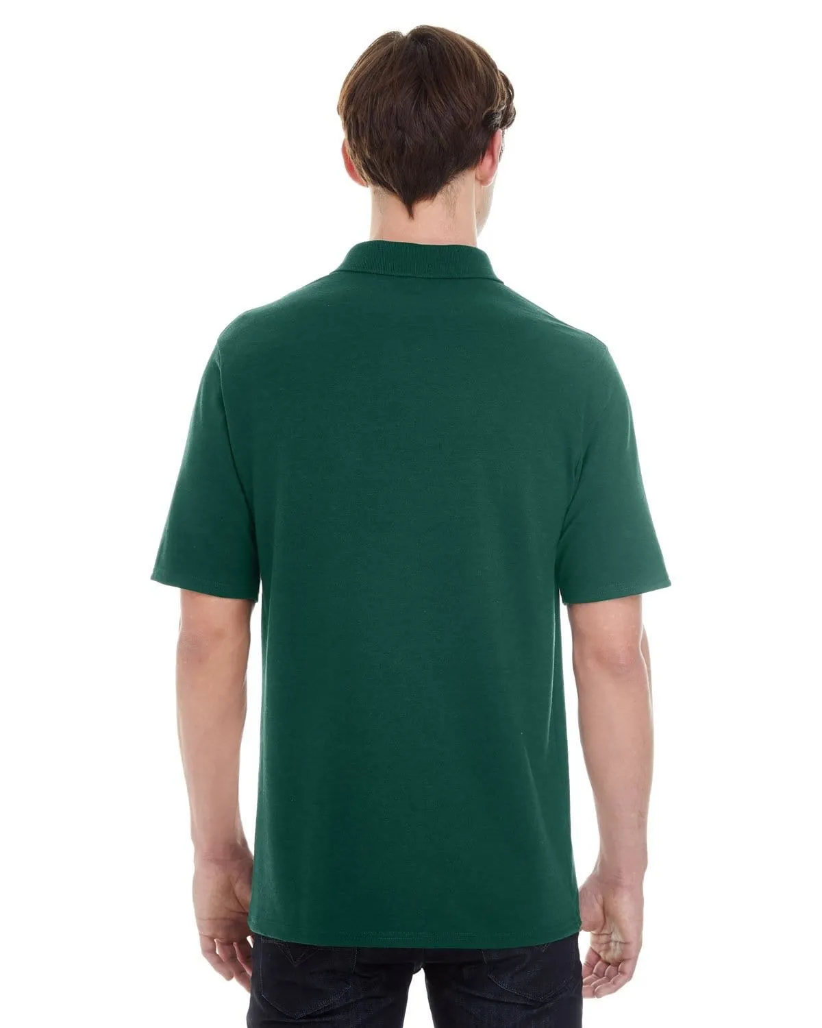 Hanes Mens X-Temp Pique Polo Shirt with Fresh IQ