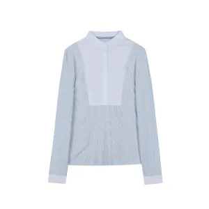 Harcour  Annie Techline Women Competition polo long sleeves - Blue
