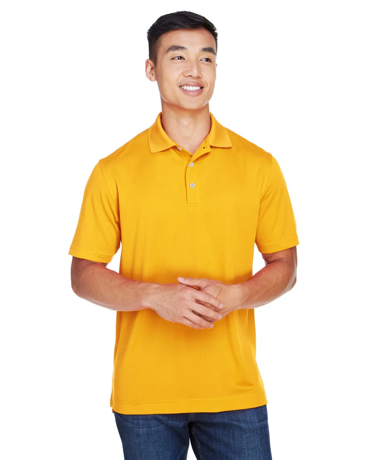 Harriton Double Mesh Polo Shirt