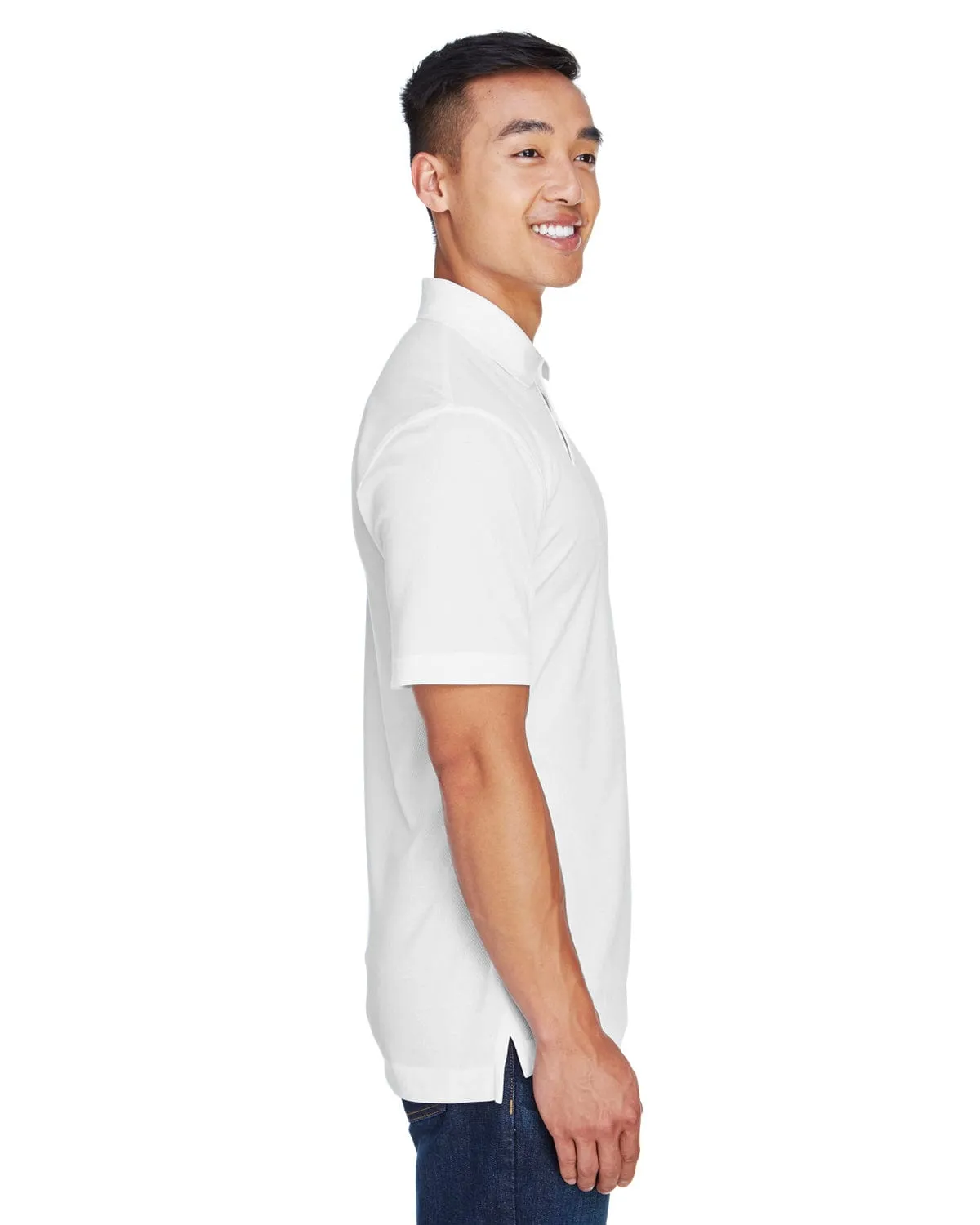 Harriton Double Mesh Polo Shirt