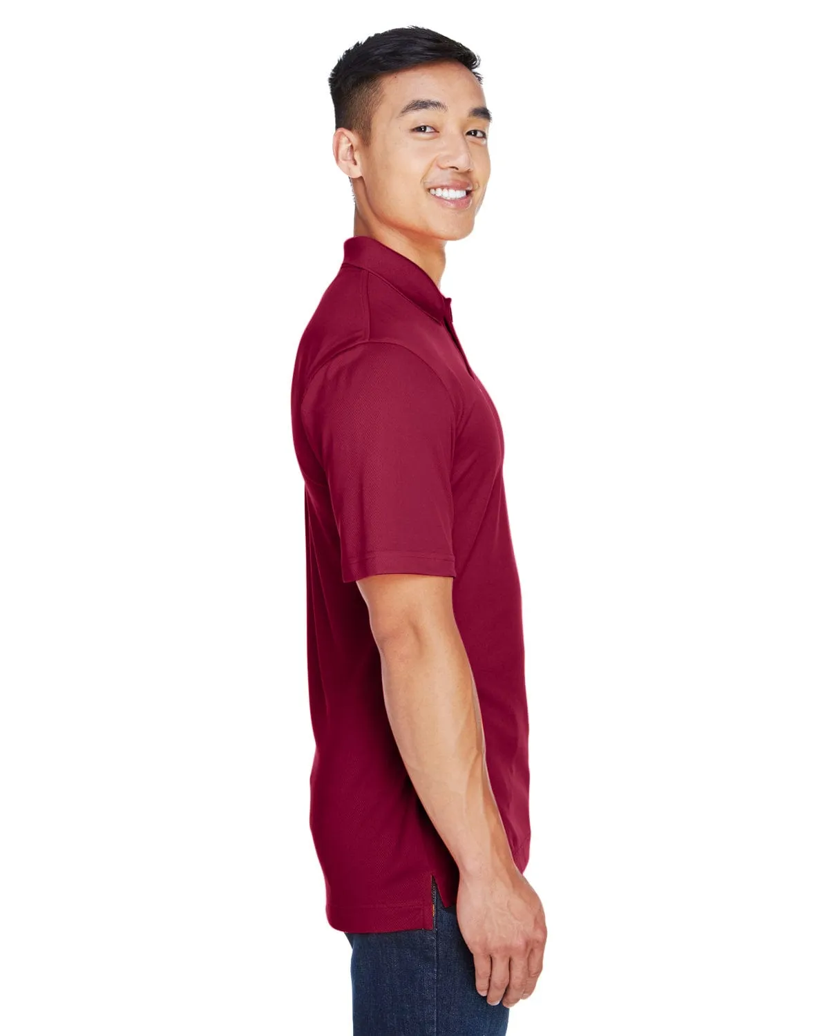 Harriton Double Mesh Polo Shirt