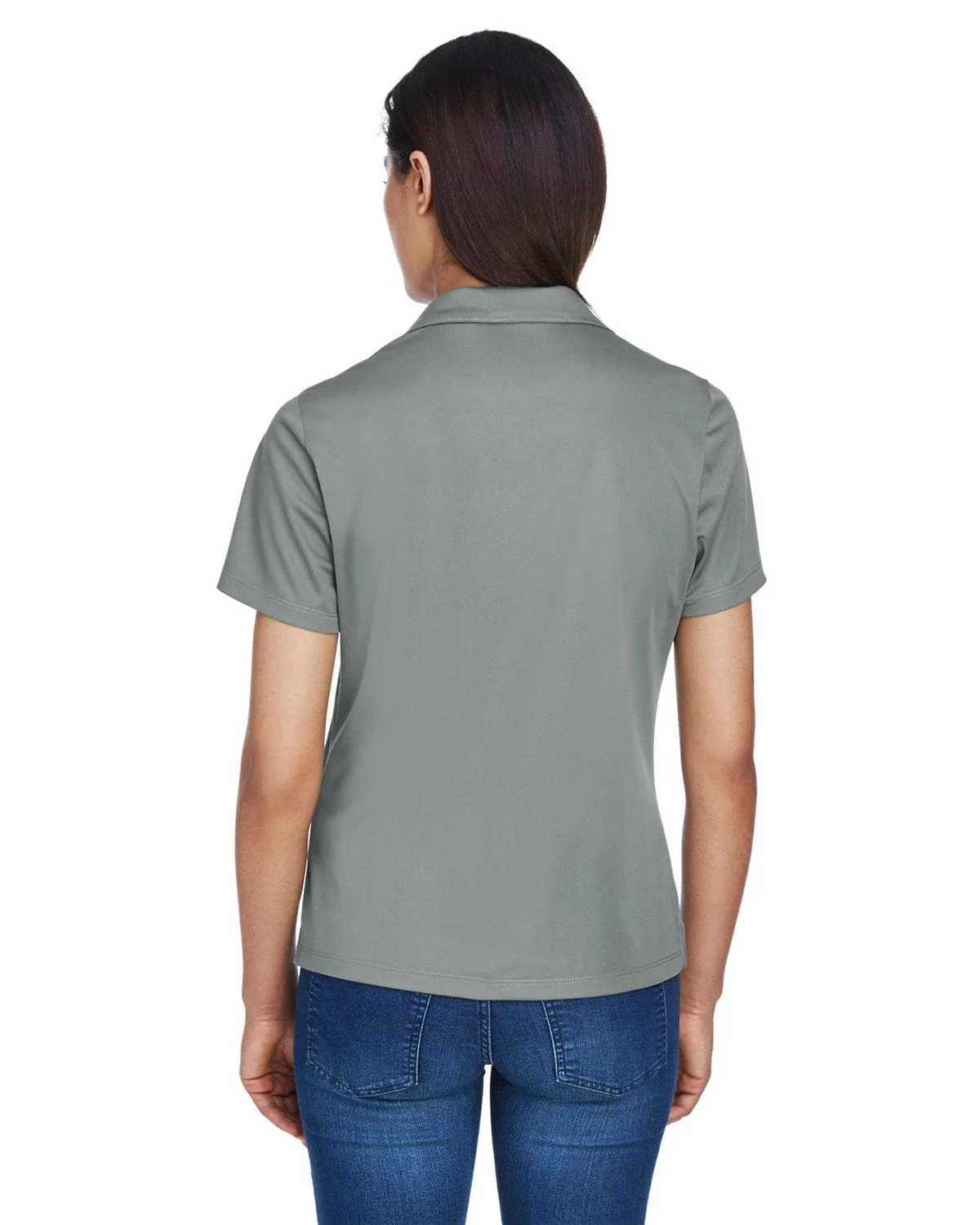 Harriton Ladies Micro-Pique Knit Polo Shirt