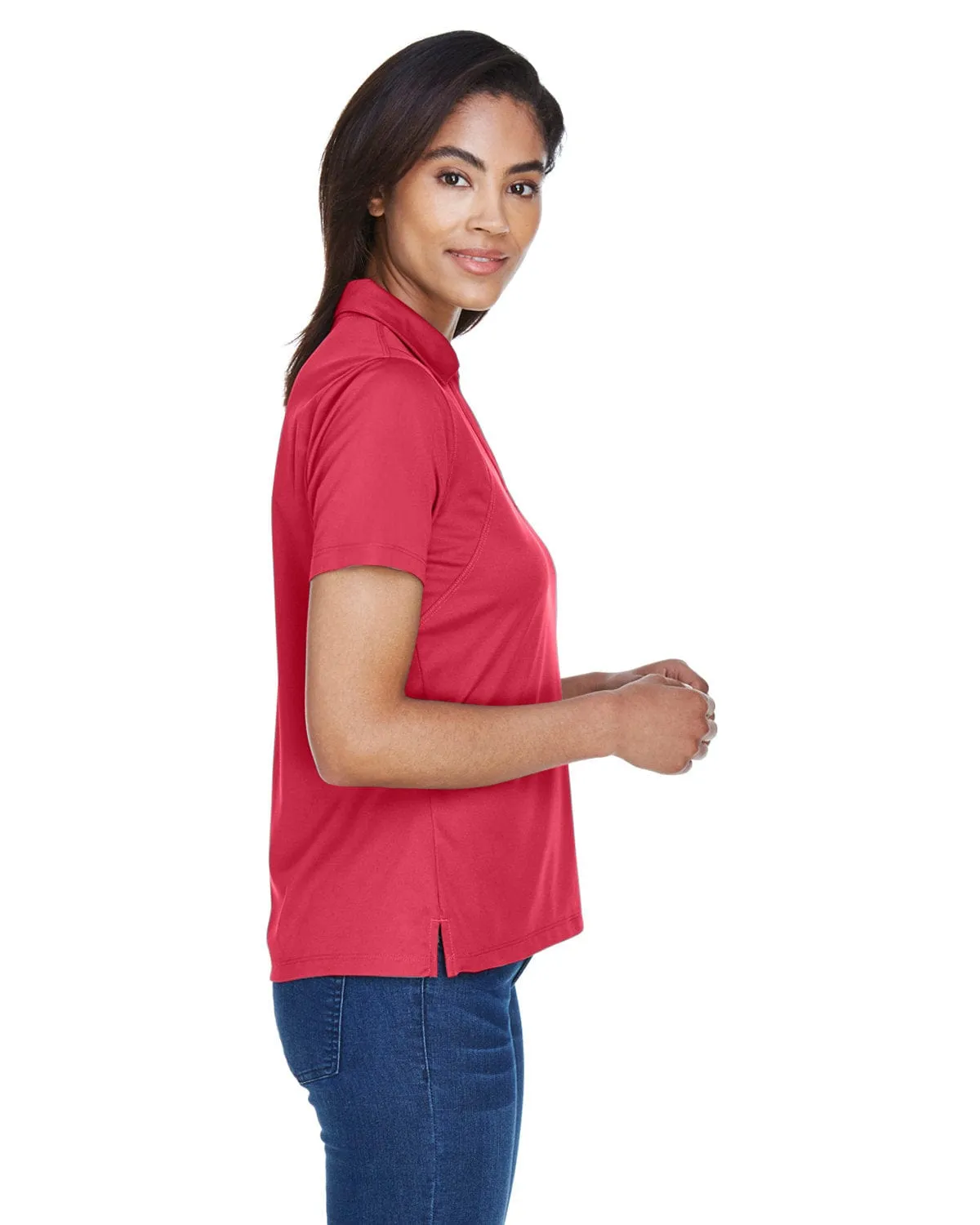 Harriton Ladies Micro-Pique Knit Polo Shirt