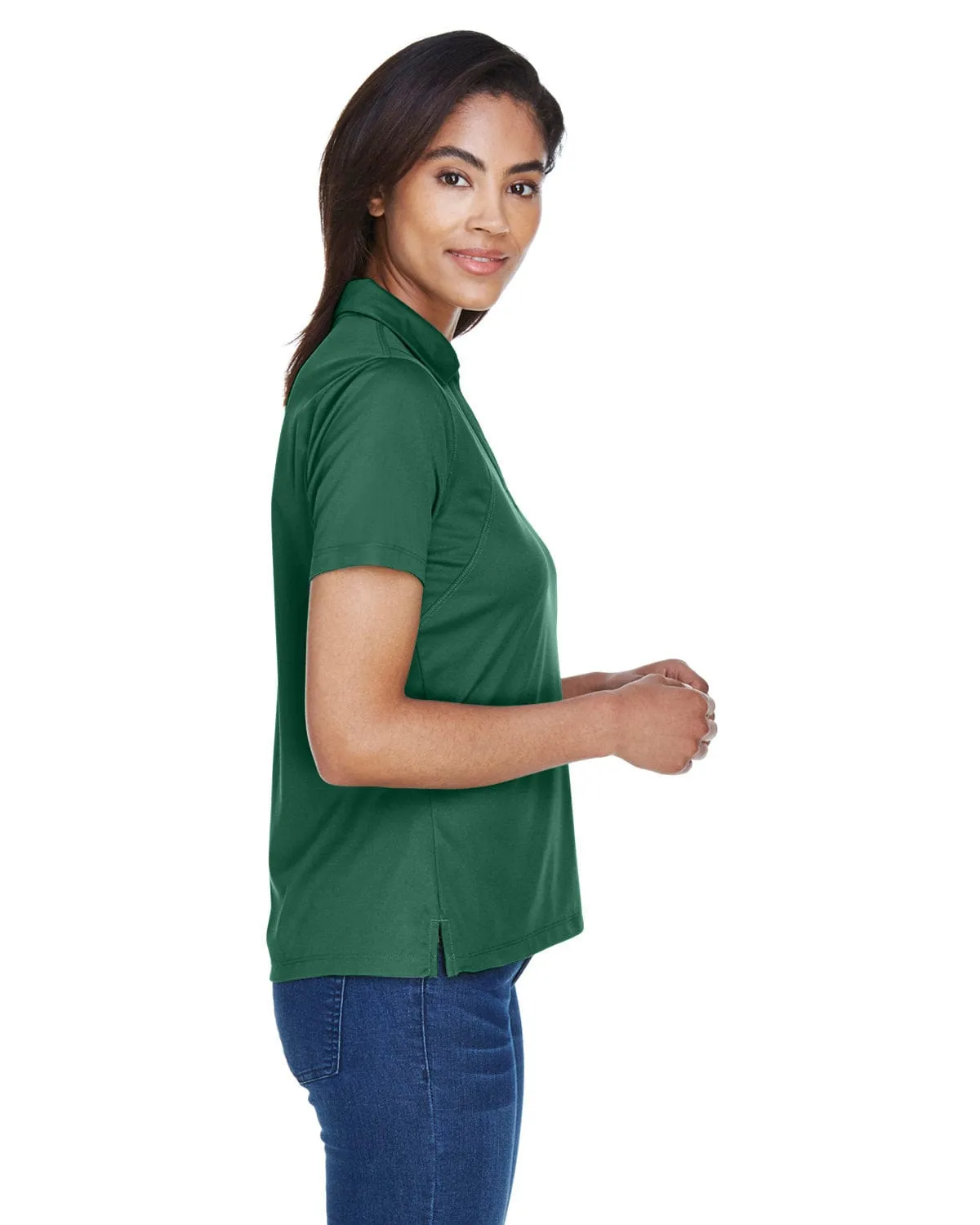 Harriton Ladies Micro-Pique Knit Polo Shirt