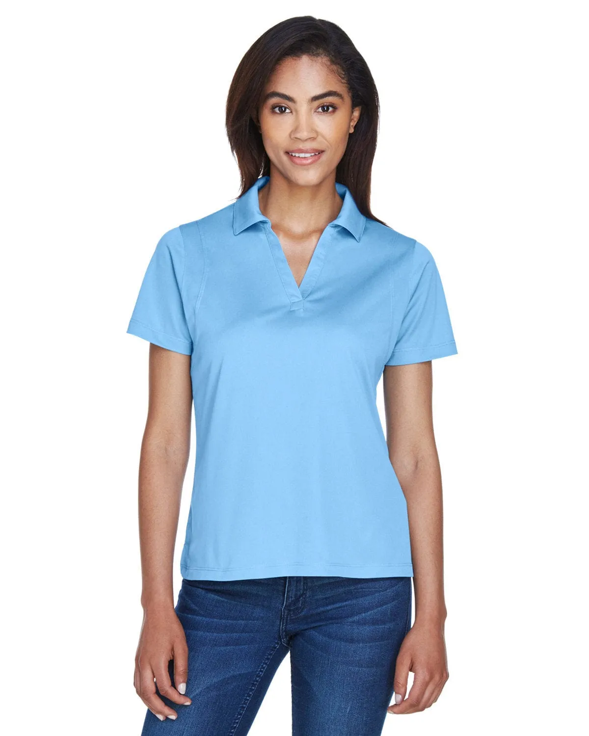 Harriton Ladies Micro-Pique Knit Polo Shirt