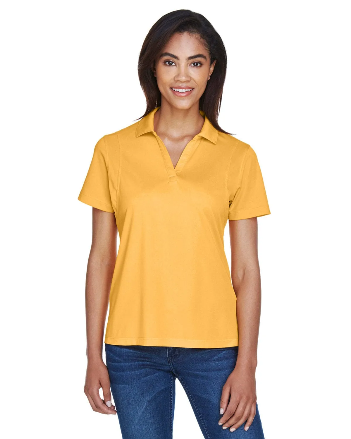 Harriton Ladies Micro-Pique Knit Polo Shirt